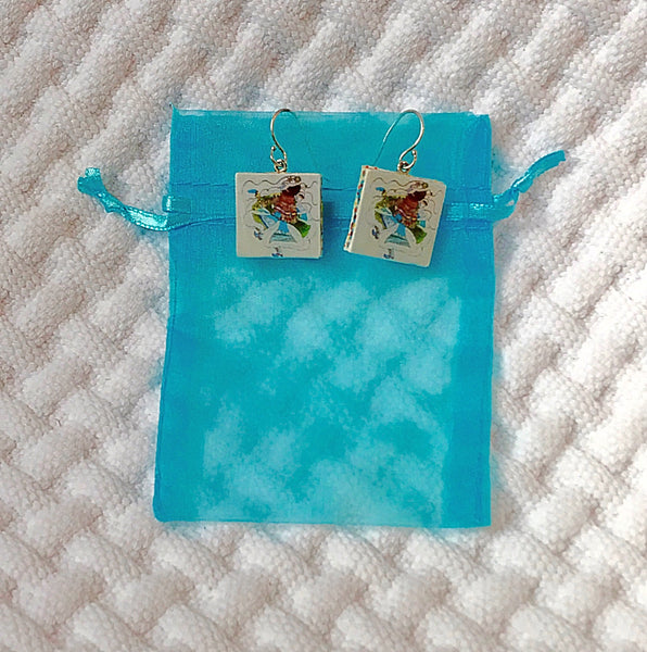 Best Friend Earrings and Card Combo
