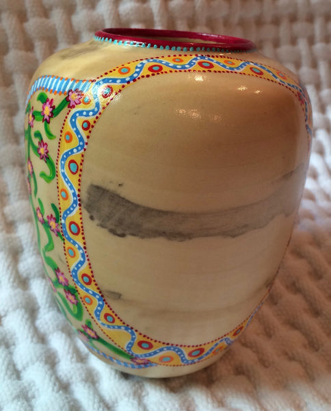 Easter Egg Vase - Box Elder wood