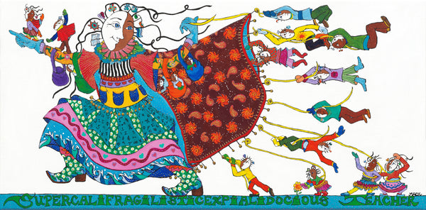 Supercalifragilisticexpialidocious Teacher Card