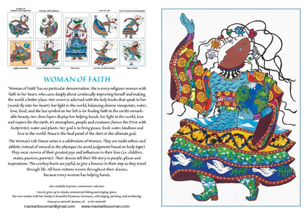 Woman of Faith Card