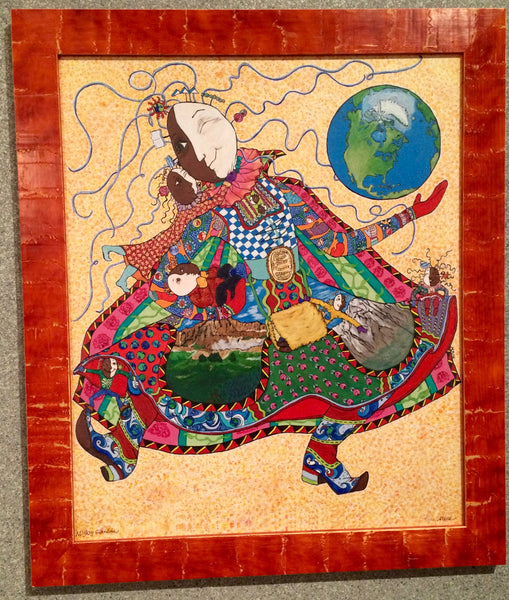 Mighty Grandma: Canvas Giclée Prints