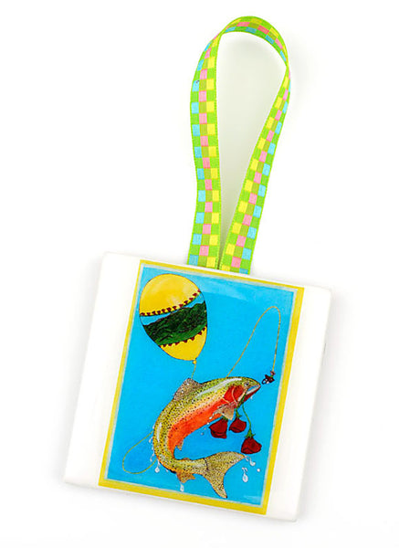 Fishy Holiday! Ornament and Card Combination
