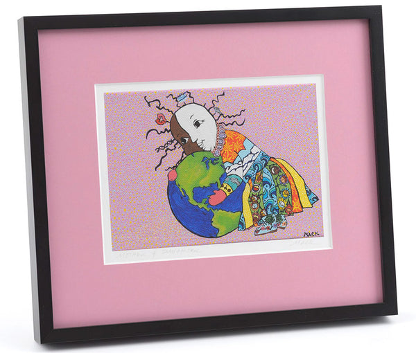 Mother and Daughter - Framed/Matted Giclée Print