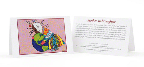 Mother and Daughter Card