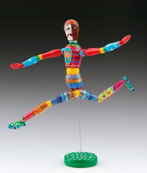 SOLD - Rite of Spring Wooden Doll