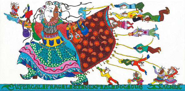 SOLD - Supercalifragilisticexpialidocious Teacher